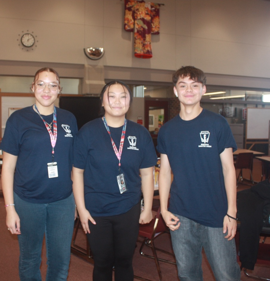 Some South NHS members are Jade Huffman, Ava Yang and Juan Moreno Anacleto.