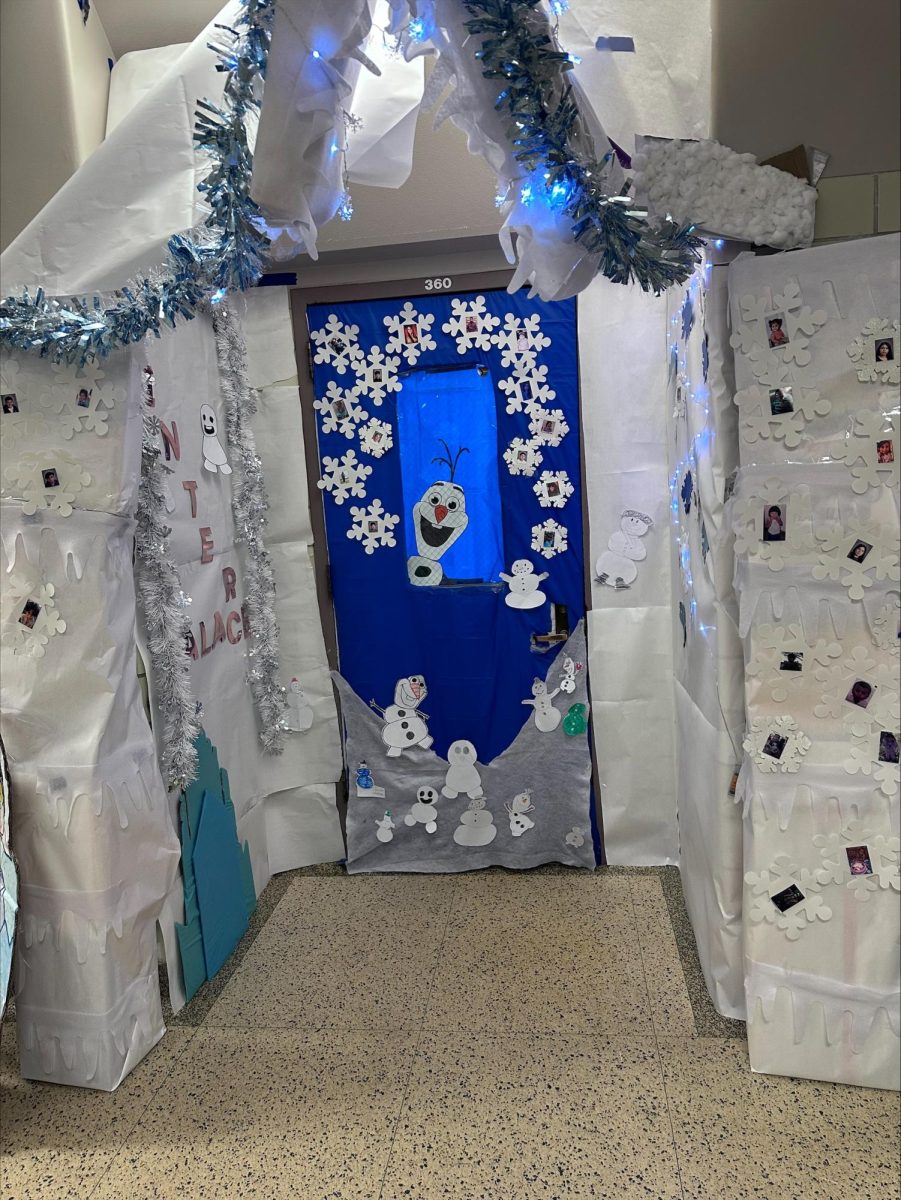 A door decorating contest is just one way to celebrate this festive time of year.