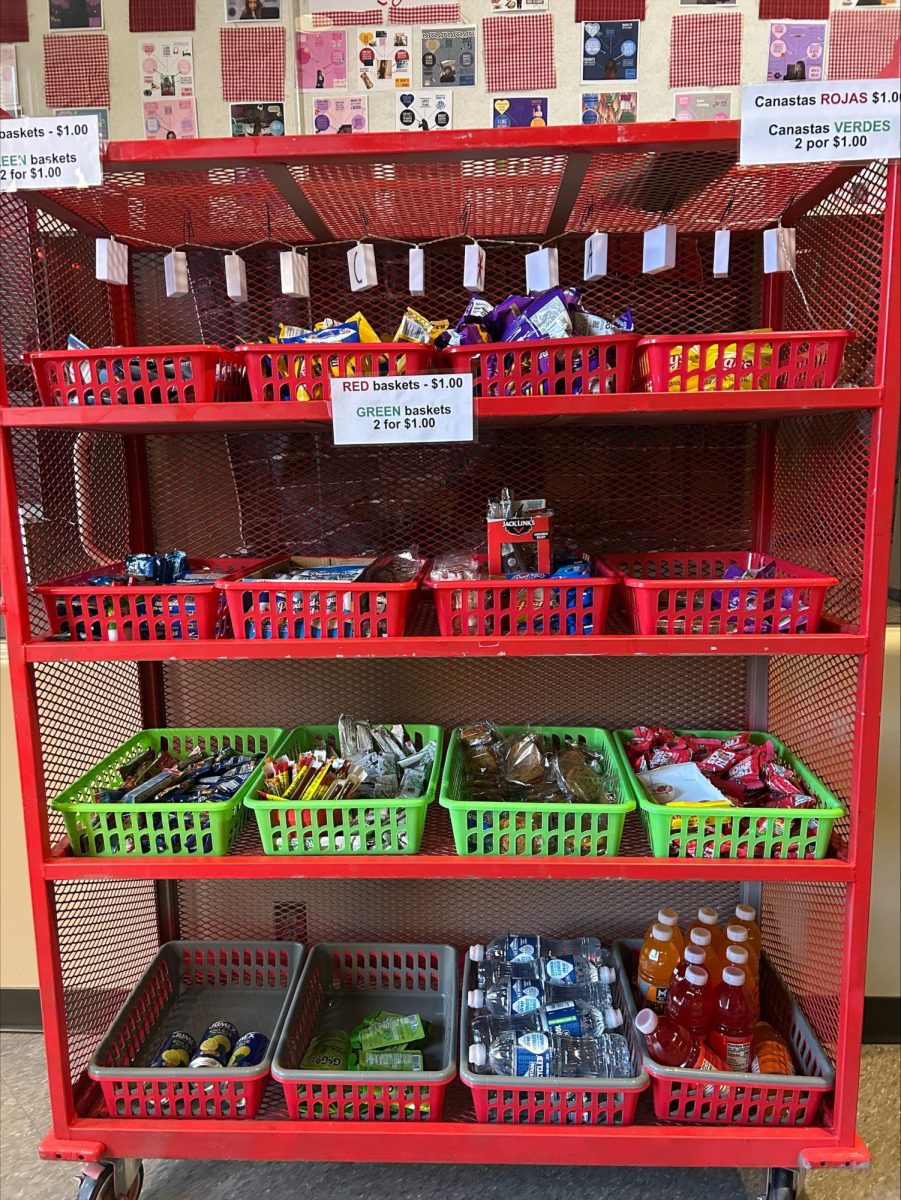 From eats to drinks and everything in-between, the snack cart helps students satisfy those cravings.