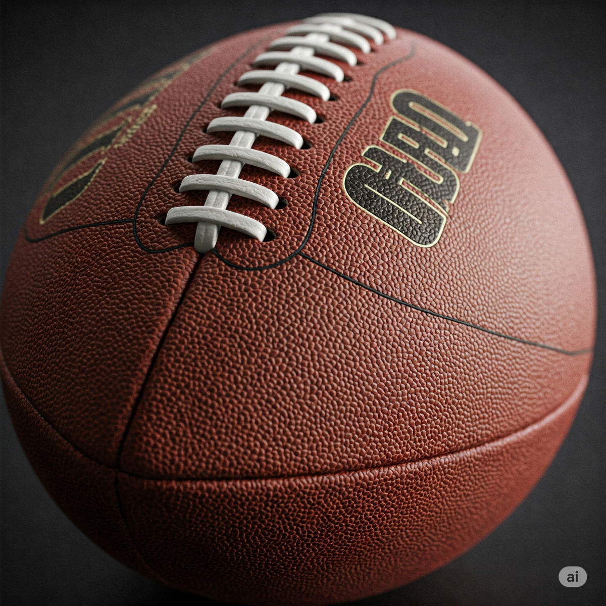 Some say they would be interested in a girls football team if given the opportunity. Photo illustration generated by Google Gemini. 