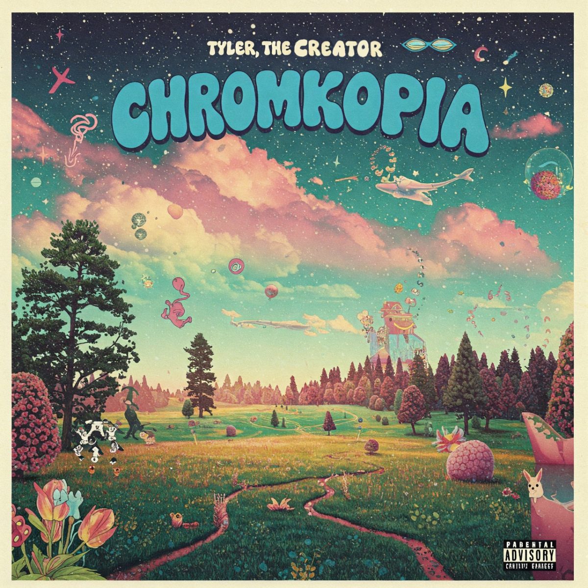 'Chromakopia' speaks to Tyler's life experiences. Photo illustration created by Google Gemini.