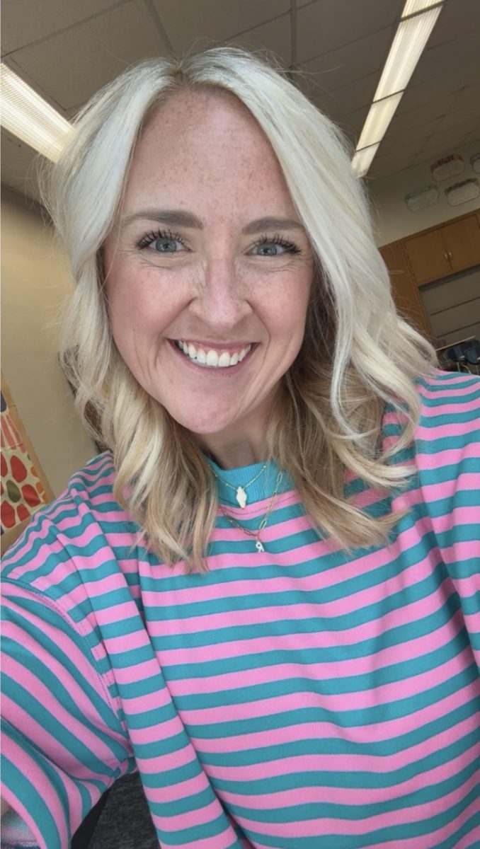 Courtney Runge loves teaching English to senior students