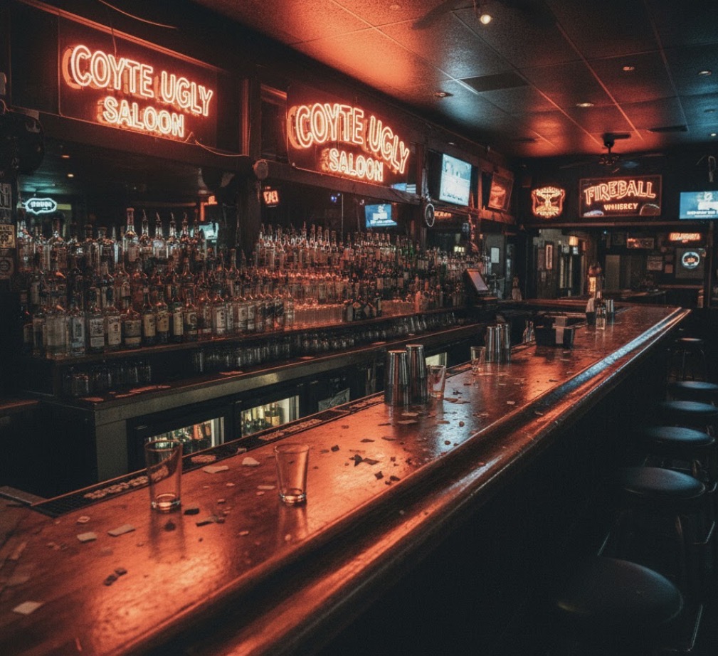 "Coyote Ugly" provides entertainment for all ages. Image generated by Google Gemini.