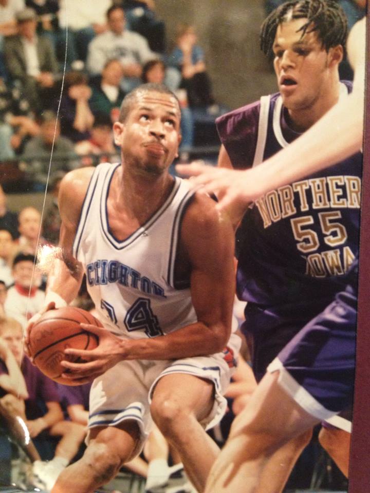 Before going pro, Randall Crutcher played at Creighton University for four years. 