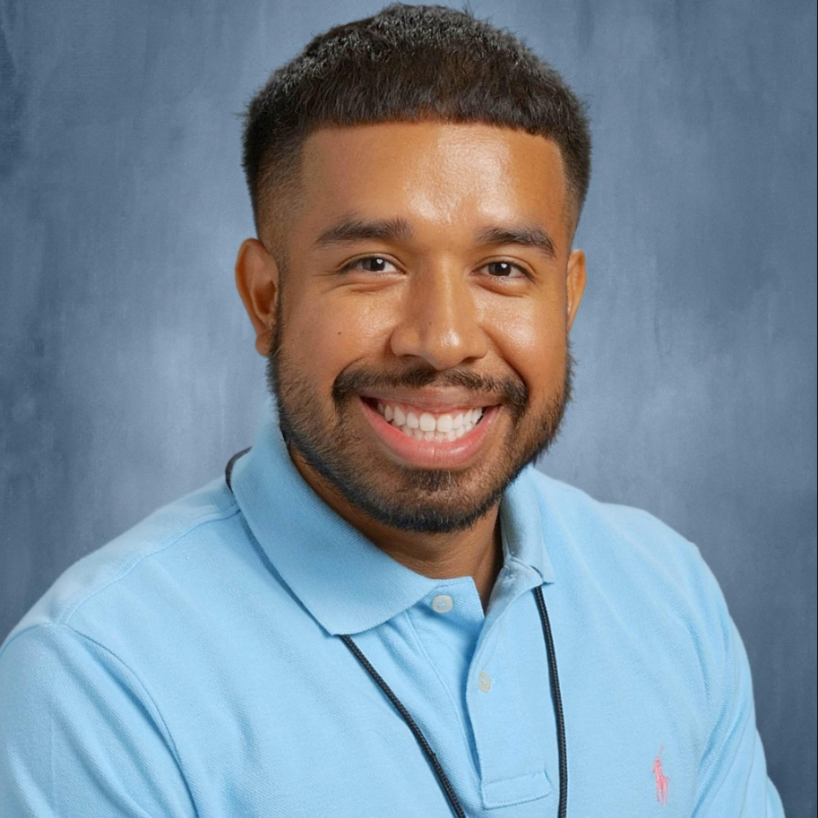 Oscar Castillo says a teacher in high school inspired him to become a teacher himself. 