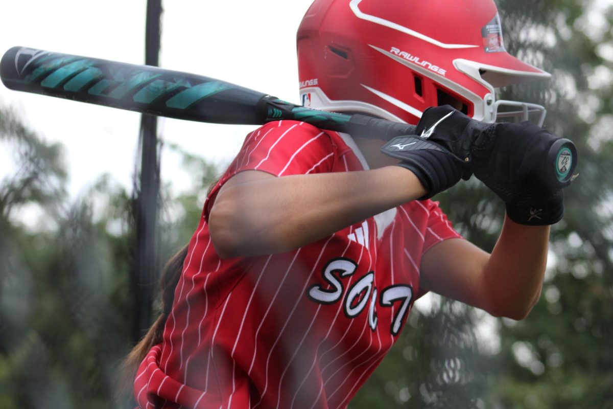 Gabriella Cabellos is ready and up to bat.