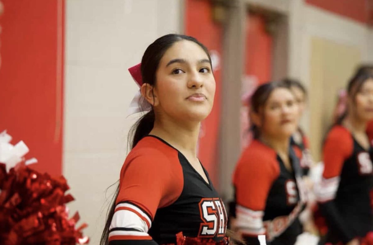 South cheer captain senior Anahi Torres says she has learned how to balance friendship and leadership.