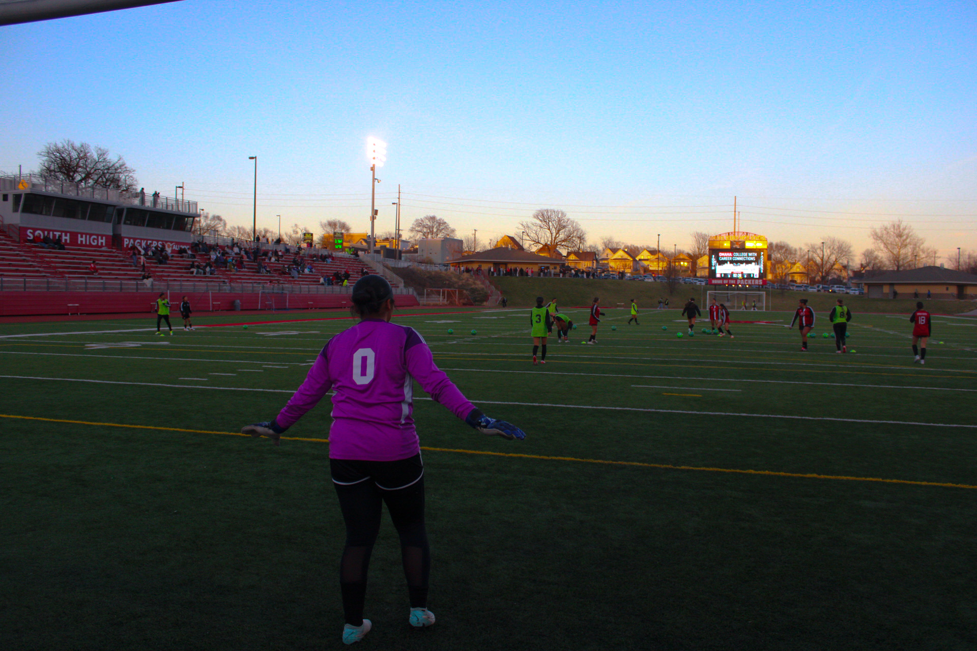 Girls soccer splits with Bellevue East